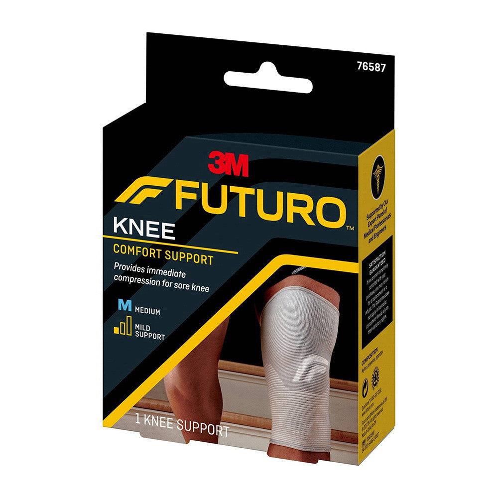 Futuro Comfort Knee Support, Breathable, Medium, 1 Ea